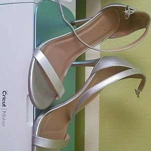 Silver heels